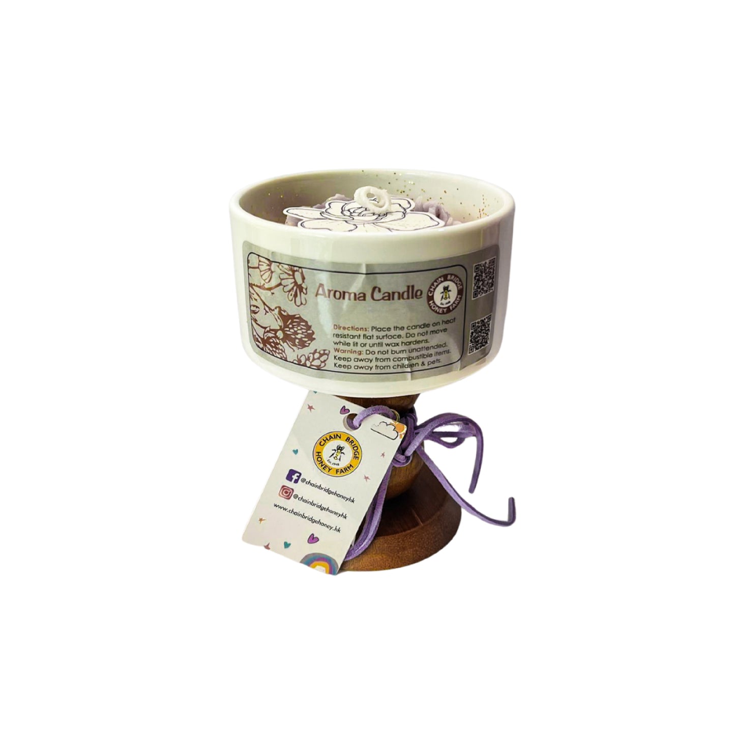 GRAIL SHAPE AROMATIC CANDLE