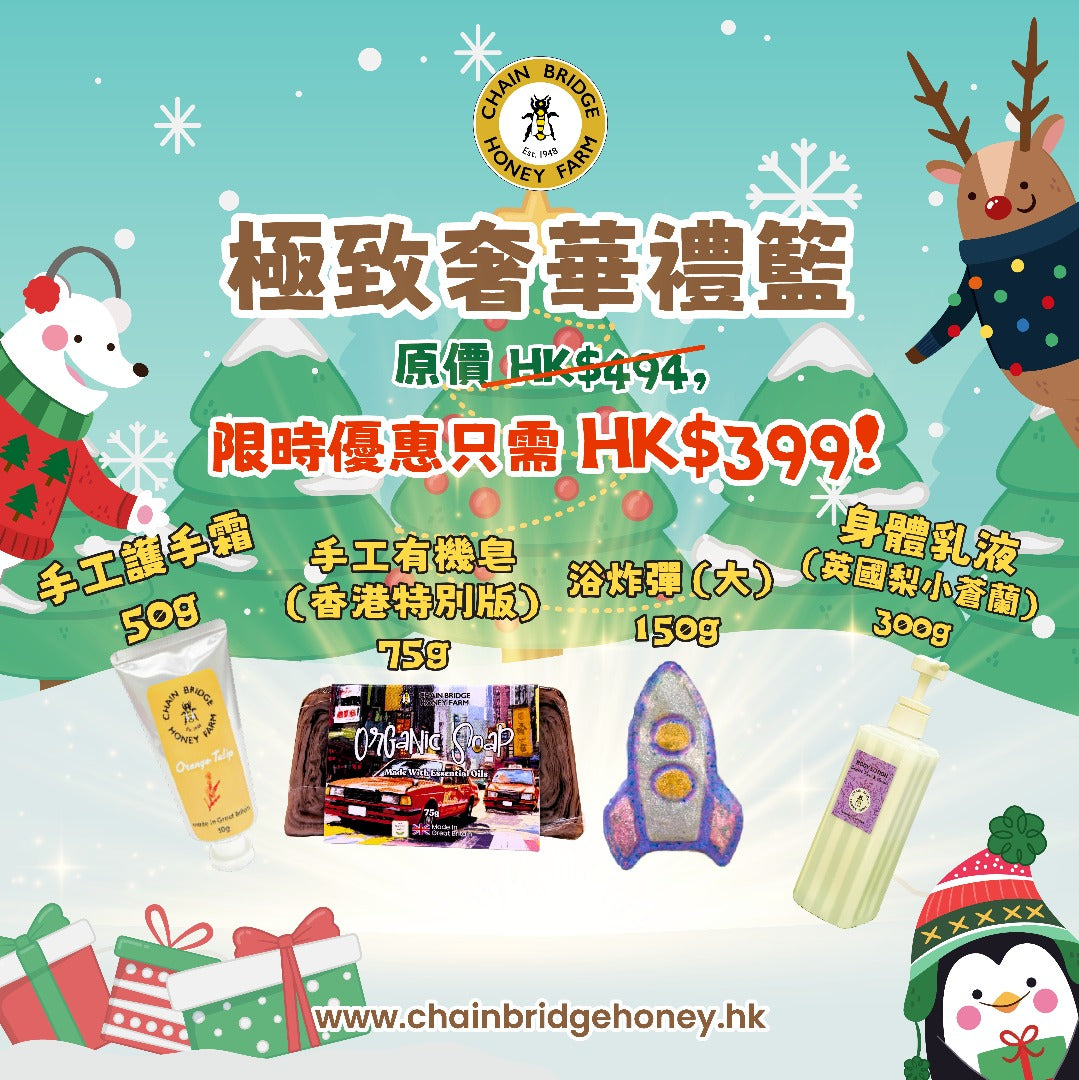 Christmas Gift Set - Luxury Wellness Gift Basket