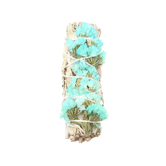 BLUE MYOSOTIS + WHITE SAGE | 蓝色勿忘我+白鼠尾草 70g