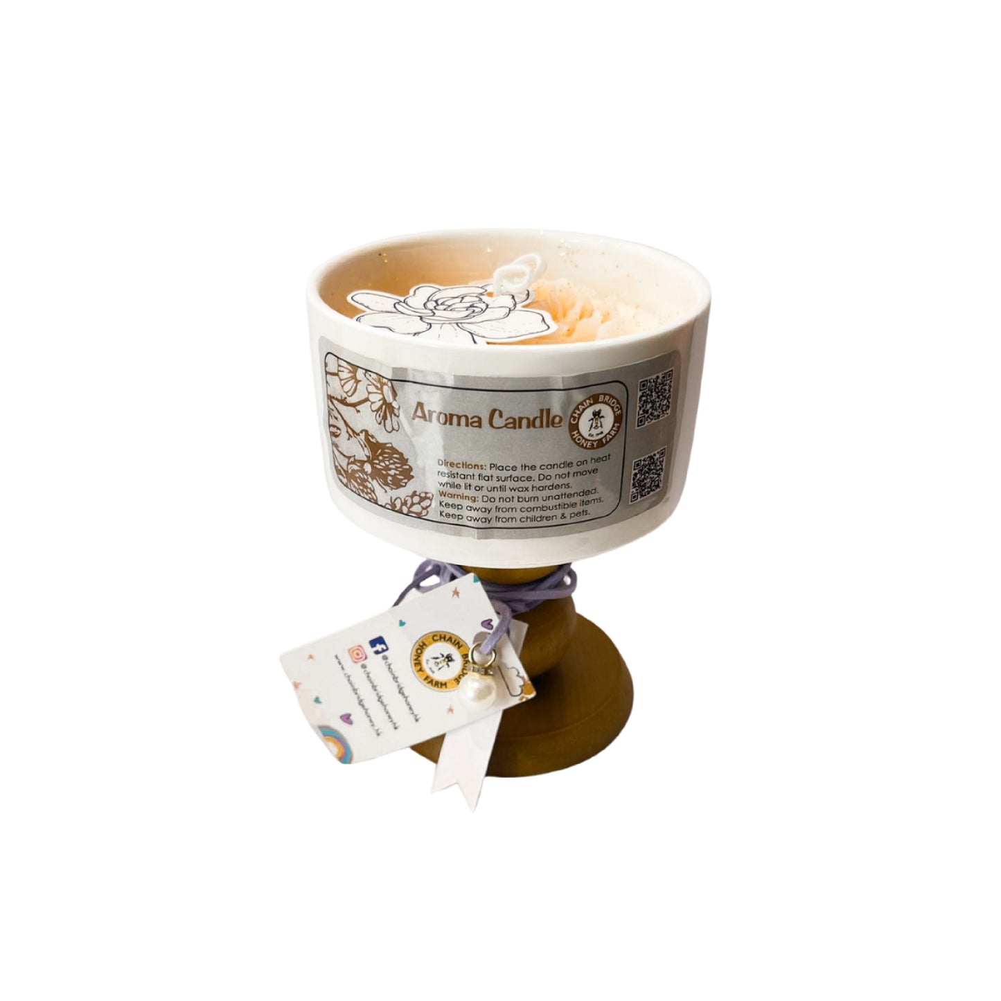 GRAIL SHAPE AROMATIC CANDLE